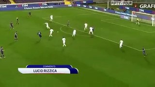 Borja Valero Goal Fiorentina vs Carpi 1-0 03/02/2016 HD