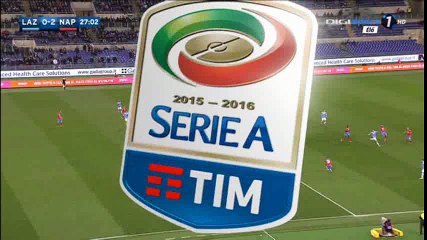 José María Callejón Goal HD - Lazio 0-2 Napoli - 03-02-2016