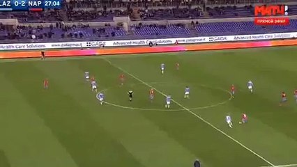 Jose Callejon Goal - Lazio 0-2 Napoli - 03.02.2016 -