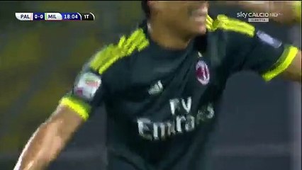 Carlos Bacca Goal HD - Palermo 0-1 AC Milan - 03-02-2016 -