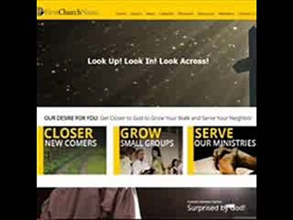 Christian Website Design - Churchsquare.com