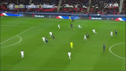 PSG 1-1 Lorient (Half Time Goals) 03.02.2016