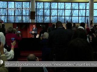 Obama met en garde contre la "rhétorique haineuse" anti-musulmans