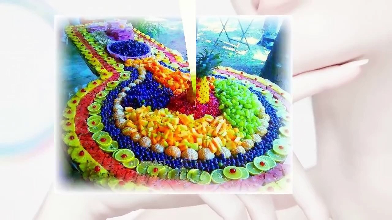 Как украсить салаты Оригинальное украшение салатов к празднику