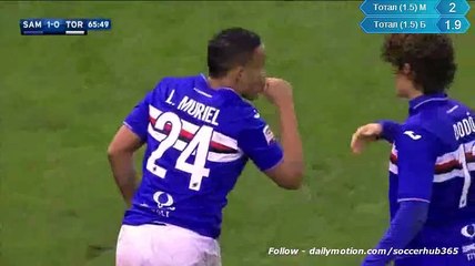 Muriel L. Goal - Sampdoria 1 - 0 Torino - 03-02-2016