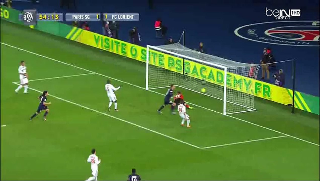 Zlatan Ibrahimović Goal - PSG 2-1 Lorient - 03.02.2016