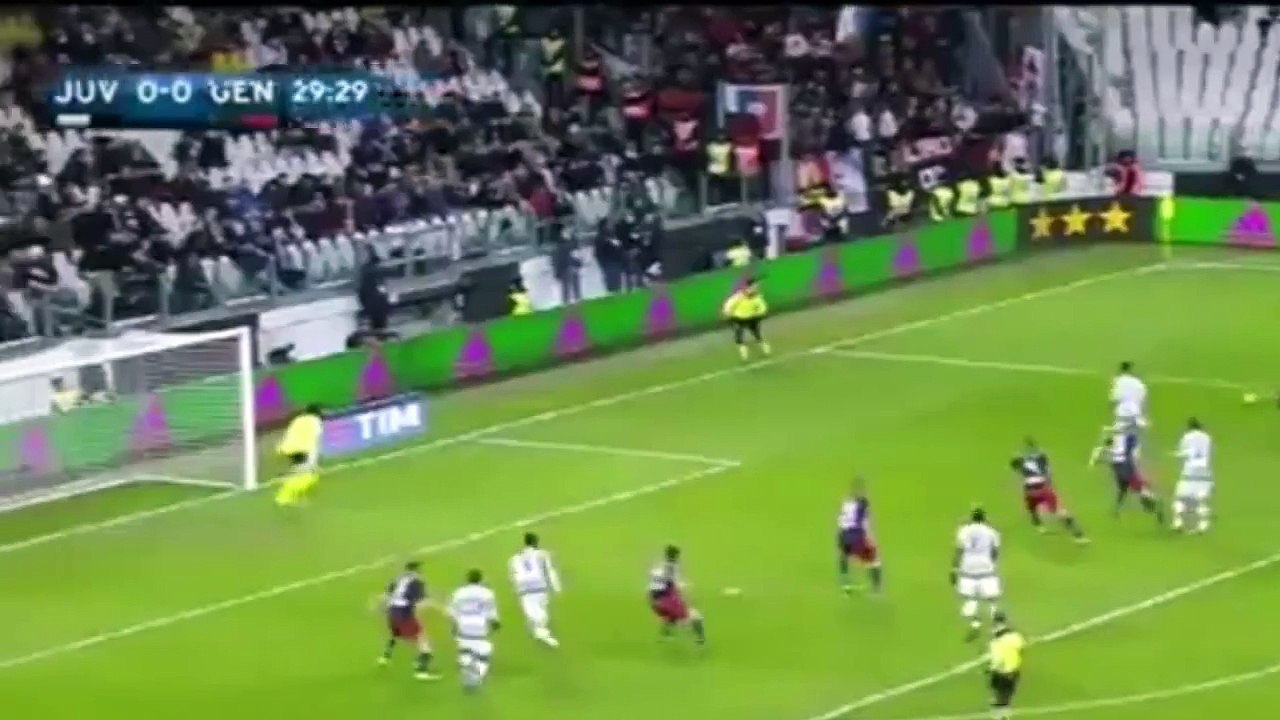 JUVENTUS VS GENOA 1-0 GOAL De Maio 03022016 [HD]