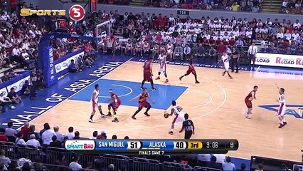 San Miguel vs Alaska - Q3 - Finals Game 7 Philippine Cup 2015-2016