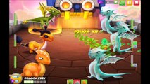 Dragon Mania Legends (Gameloft) Defeating Ghost Dragons at the Cerulean Mine (Quest 21.1)