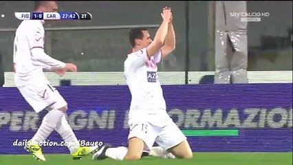 Kevin Lasagna Goal HD - Fiorentina 1-1 Carpi - 03-02-2016 -