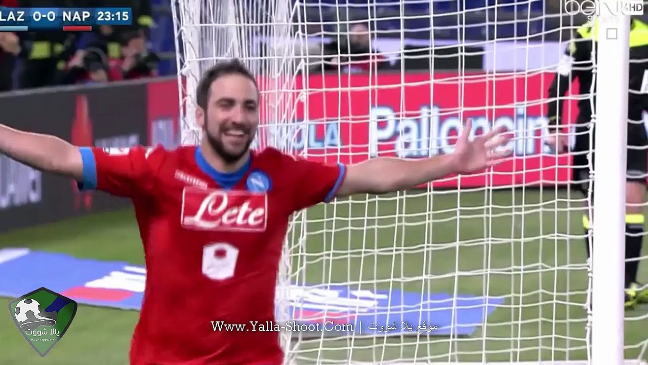 اهداف مباراة لاتسيو ونابولي 0-2 تعليق حفيظ دراجي