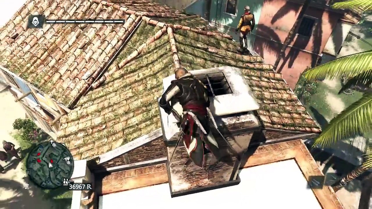 Assassin's Creed IV Black Flag Gameplay (free running)