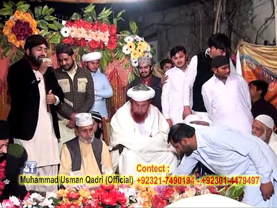 Best HD NAAT Aqa meriyan akhiyan MAdine wich reh Mehfl Sadaat Colony Badami Bagh Lahore 2016 By Muhammad Usman Qadri