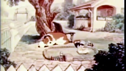 Old school Cartoons Dog Saves Boy From Train