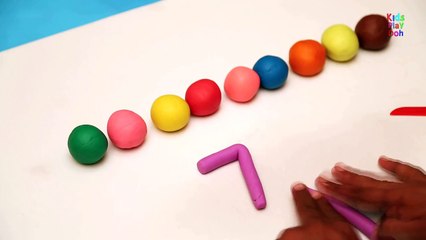 Play Doh 51-100 Number Song | Kids Rhymes