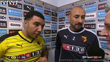 Watford 0-0 Chelsea - Troy Deeney With Amazingly Honest Post Match Interview - Heurelho Gomes -