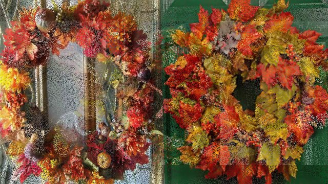 Осенний венок на дверь Красивый осенний венок своими руками в осеннем стиле Идеи украшения и декора