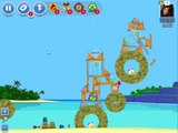 Angry Birds Facebook Surf and Turf Level 15