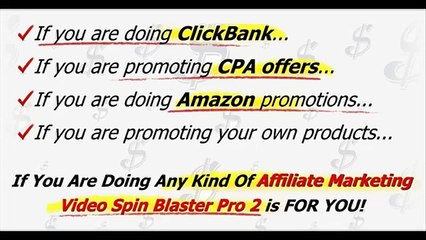 Software To Make Videos For YouTube | Video Spin Blaster Pro 2.0