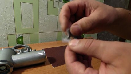 как наточить нож мясорубки