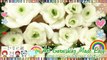 Art In Vegetable Flowers _ Simple Vegetable Garnish _ Roses Garnish (Italypaul)