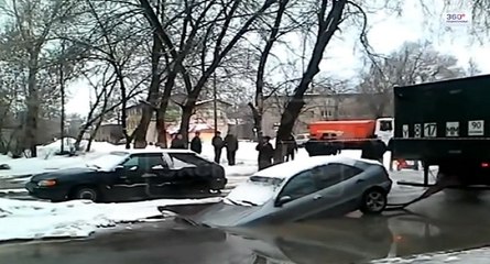 Un remorquage de voiture complètement raté