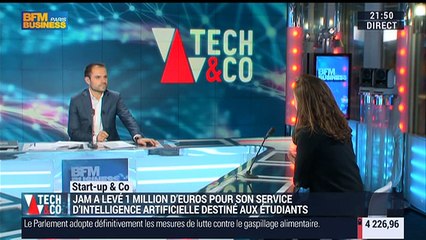 Start-up & Co: Jam, un service d’intelligence artificielle destiné aux étudiants - 03/02