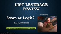 List Leverage Review - Is List Leverage a Scam?