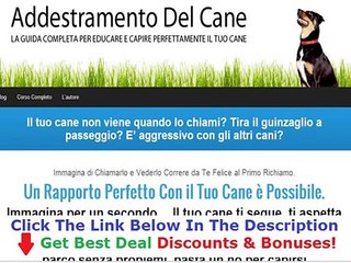 Corso Addestramento Cani Milano Discount + Bouns