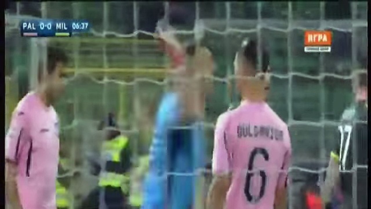 Palermo vs AC Milan 0-2 All Goals & HIghlights Serie A 2016