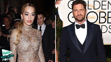 Rita Ora and Gerard Butler Spent the Night at a Hotel Together'