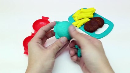 How to Make a Playdoh Burger by Unboxingsurpriseegg