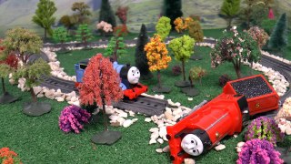 Thomas and Friends Funny Prank Train Accident Play Doh Diggin Rigs Rescue | Tom Moss Toy F