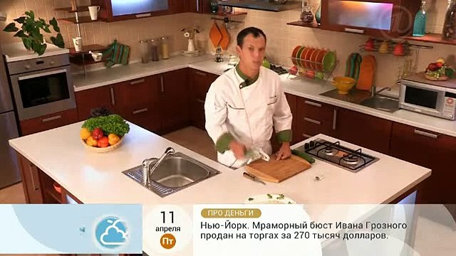 Крокодил из огурца