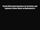 (PDF Download) Partial Differential Equations for Scientists and Engineers (Dover Books on