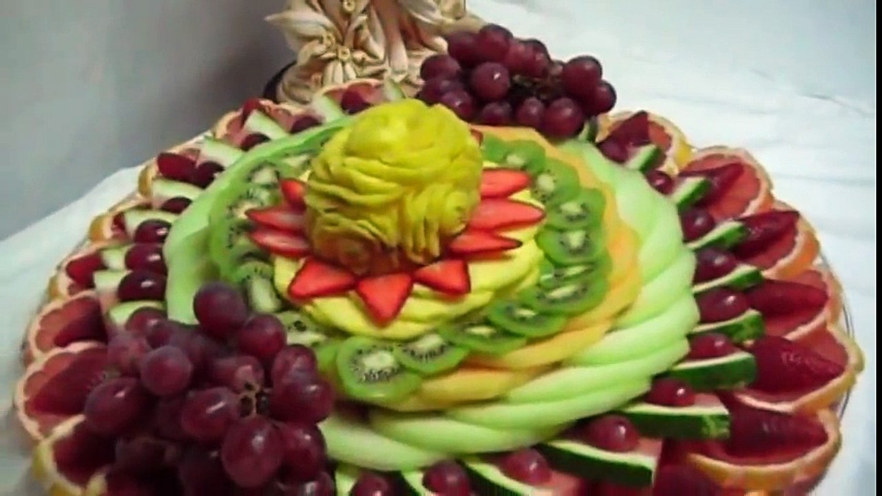 Fruit Tray Display