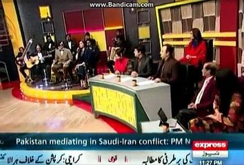 Khabardar With Aftab Iqbal Express News | Song | O Mere Shokh Sanam - Lastest Version