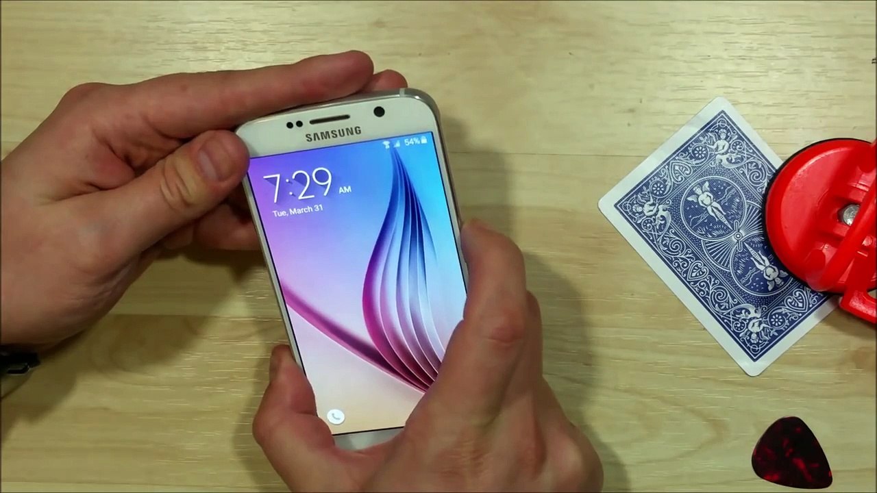 Samsung Galaxy S6 Disassembly - First Teardown - Phone has never been opened