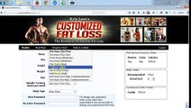 Customized Fat Loss Review: Custom Meal Software