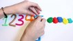 Play Doh Numbers Fun Learn Numbers 1 to 10 w/ Playdoh Playsets Hasbro Educational Toys & Games