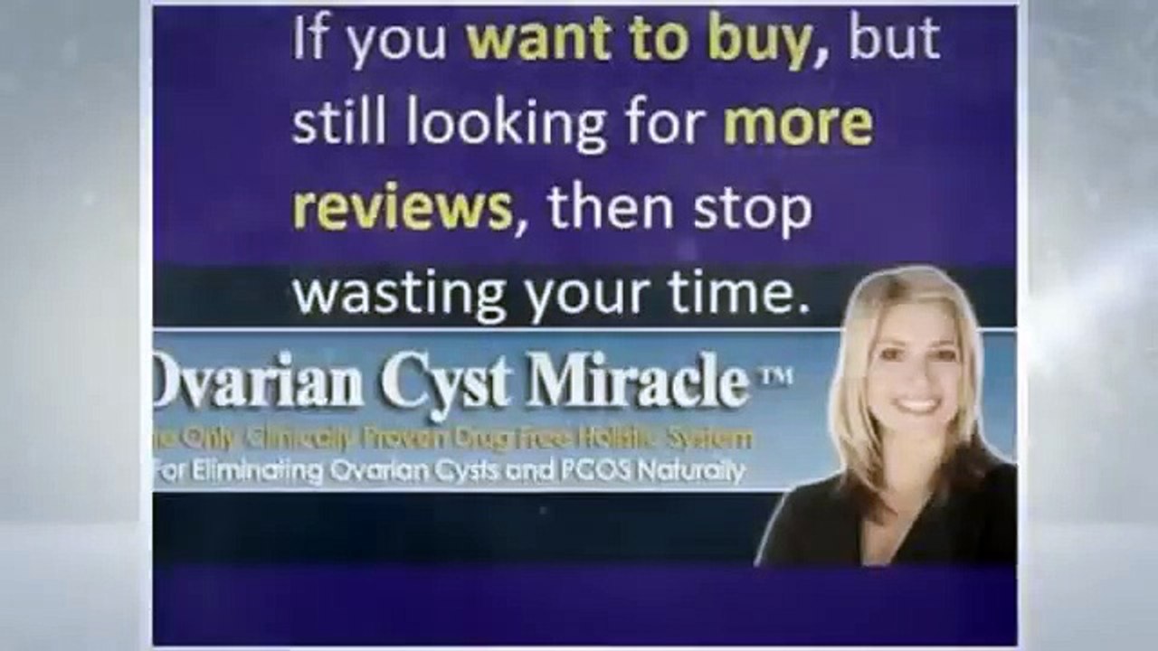 Ovarian Cyst Miracle Reviews-Does It Really Work?