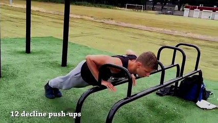 Beginner Chest Routine #1 ( Calisthenics ) - Bar Brothers Netherlands