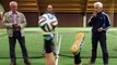 Most touches of a football with the soles in one minute - Guinness World Records