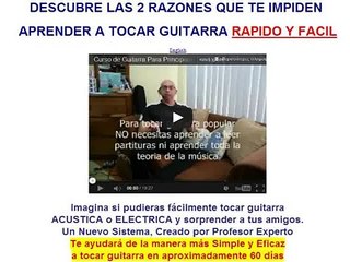 Guitarsimple - "Curso Guitarra Para Principiantes En Video"