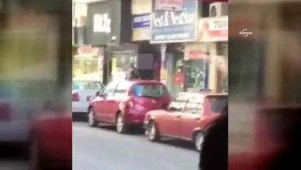 Kuyumcunun oğlunun vurulma anı amatör kamerada