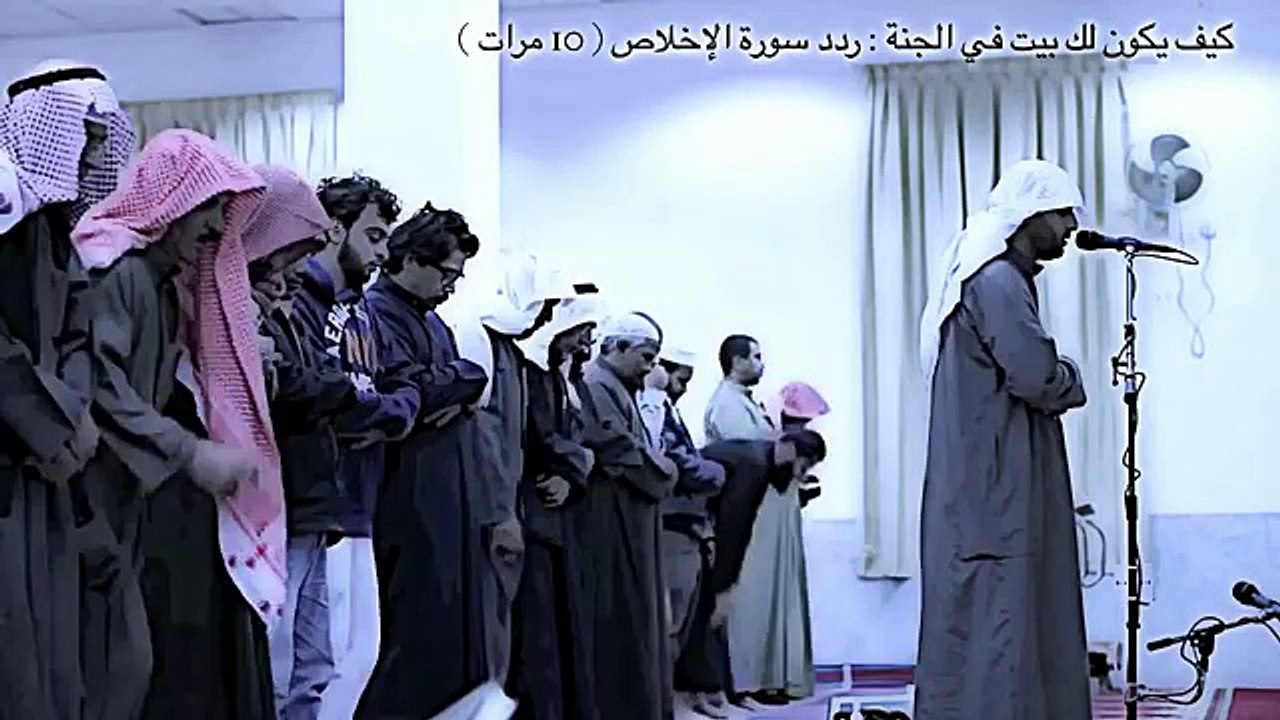 من سورة السجدة .. القارئ اليمني محمد صالح {خشووووع}