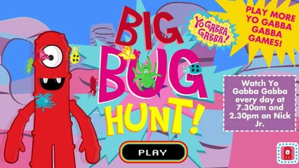 Big Bug Hunt - Yo Gabba Gabba Games