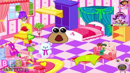 ღ Baby Pou Room Decoration Episode Movie - Baby Game for Kids