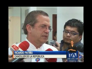 Patiño afirma que la ONU entregará informe sobre Assange