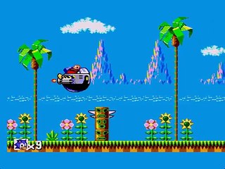 Gameplay Sonic the Hedgehog (Master System) Sky Base ACT3 - Final